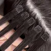 Ali Magic Factory Outlet Osynligt tejp i Remy Human Hair Extensions Ryska Brasilianska Indiska Peruvian Icymly Connector Small 100g 40pieces 12 till 28inch