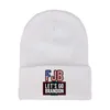 Let's Go Brandon Bonnet hip-hop en laine tricoté Campagne américaine Casquette chaude d'hiver pour homme et femme