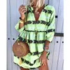 Casual Women Dresses Boho Mini Light Summer Dresses Plus Storlek Everyday Dresses Feminine Kläder 2021 x0521