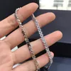 UMGODLY Luxus Marke Hohe Qualität Weiß Herz Weizen Ohren Halskette Micro Zirkonia Steine Frauen Mode Schmuck Neue Ankunft X0707