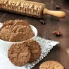 Alla hjärtans dag DIY Kärlek Embossing Roll Nudel Olika Mönster Bakning Biscuit Kakor Fondant Tårta Deg Graverad 210423