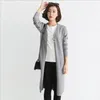 Women's Winter Sweaters Fashion Long Sleeve V Neck Casual Loose Sweater Knitted Tops 210427