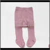 Collant Abbigliamento per neonati Neonato Bambini Maternità Consegna a goccia 2021 Leggings per ragazzo Calze 6 Design Colore caramella Ragazze Addensare Doppi aghi Alta Wai