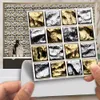 10pcs Flat Simulation Mosaic Tiles Wall Sticker Transfers 2D Printed Covers For Kitchen Cupboard Waterproof Wallpaper