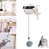 Автоматическая кошка игрушка мяч электрический подъем Интерактивная самозагревание тизер головоломки умный домашний кошачий шар игрушки для кошек котенка 211222