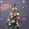 Include Battery Santa Claus Snowflake Tree LED Light String Christmas Decoration For Home 2022 ChristmasOrnament Xmas Gift NewYear 2021 D2.0