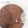 Colusiwei – bracelet de cheville en argent Sterling 925 pour femmes, perles légères simples, petites boules, chaîne à maillons, bijoux fins