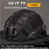 50 sztuk 11 Kolor Tactical Helmet Cover dla Fast MH PJ BJ Airsoft Paintball Kaski Armia obejmuje akcesoria myśliwskie
