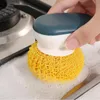 Nano Cleaning Brushes Kitchen Pot and Dishwashing Brush Household Clean Tool Replaceable Fiber Ball RH3622