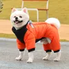 Kış Pet Köpek Giysileri Su Geçirmez Sıcak Yavru Ceket Küçük Büyük Köpek Ceket Için Kalınlaşmak Tulum Chihuahua Fransız Bulldog Giyim