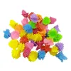 100pcslots couleurs mélangées enfants fille mini coeur path papillon de fleur de fleur clips de cheveux mignons accessoires de mode 179 b31853583