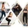 Leggings Mujer Pantalones adelgazantes Jeggings de cintura alta Bragas con control de barriga Leggins sin costuras Formando cintura Entrenador Pantalones 211204