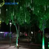 OSIDEN Meteor Tube Shower Rain String 30CM LED Christmas Light Wedding Party Garden Xmas String Light Outdoor Year DecorLight 211122