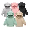 Orangemom Baby Boys Girls Clothes Winter Spring Cute Hoodies Korean kids Hoodie Thicken Fleece Sweatshirt Children's clothing 220115