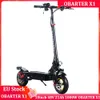 Ücretsiz KDV AB / ABD Stok Obarter X1 10 inç 48 V 21Ah Çift Motor 1000 W Üst Hız 45km / H Güçlü Yetişkinler Elektrikli Scooter