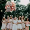 Decoration Pack Rose Gold Balloons With Rosegold For Birthday Wedding Bridal Shower Graduation Decorations