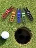 골프 훈련 도구 1 PCS 수리 도구 마커 액세서리가있는 휴대용 아연 합금 무작위 컬러 드롭 배송