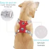 Pet Dog Harness Dog Training Reflective Chest Strap Belt Vest Adjustable Outdoor Protective Harness for Small Medium Big Dogs 210712