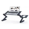 Adjustable Height Laptop Desk Laptop Stand for Bed Portable Lap Foldable Table Workstation Notebook Ergonomic Computer Reading Holder Tray a37
