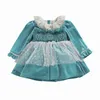 Babymeisje Spanje Baljurk Peuter Lolita Prinses Jurken voor meisjes Smock jurk kinderen Kerstjaar kleding 210615