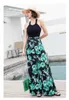 2018 Women's Summer Casual Retro Print Bohemian Wide Leg Pants High Waist Wide Legs Trousers Skirts Mopping Beach Holiday Pants V191022