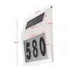 Solar Lamps 2021 Lights Outdoor Lamp House Number Sign Lighted LEDs Doorplate Light For Home Street Garden