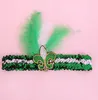 Veren hoofdband Mardi Gras pailletten glitter haarband haaraccessoires voor volwassen vrouwen mannen Kids3913936