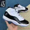 Jumpman Jubilee Pantone Bred 11 11s 높은 농구 신발 전설 블루 25 주년 기념 공간 잼 감마 블루 부활절 콩코드 45 낮은 컬럼비아 화이트 레드 스니커즈