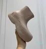 Luxury-Designer Botas Mulheres Candy Cor De Borracha Impermeável Sapatos de Passeio Mulheres Ankle Rain Lazer Lazer Útil Salto Curto Poça