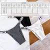 Yoga Outfit Sexy Women's Cotton Sport Panties Underwear Seamless Solid Color Thong Low Waist Female Comfort G-String Soft Lady Lingerie