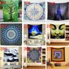 150*130cm Polyester Bohemian Tapestry Mandala Beach Towels Hippie Throw Yoga Mat Towel Indian Polyesters Wall Hanging Decor 44 Designs