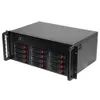 Case NAS 12 alloggiamenti storage ITX swap 4Userver produttore di chassis case server con hdd 2,5/3,5