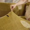 Meijuner L-formad soffa täcker elastisk färgglad soffa splicover all-inclusive möbelskyddsmedel för vardagsrum 1pc 211102