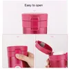 قهوة القدح مزدوج الجدار من الفولاذ المقاوم للصدأ الفولاذ الفراغ قارورة زجاجة Thermos Tea Mug Kraflo Travel Thermos القدح- كوب الفراغ