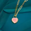 Ispirazione design catena rosa amore collana braccialetto luce lusso squisito moda donna matrimonio gioielli in argento7499705