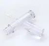 Tubes de brillant à lèvres vides 7.8ML brillant à lèvres rond transparent avec baguette transparente