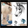 Tatouage au henné imperméable pour Selfie, faux autocollant corporel coloré papillon 3D, autocollants Art Flash Ctyfp Q5K126399741