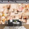 Wallpapers Milofi Custom Large Wallpaper Mural 3D Fashion Vintage Floral Background