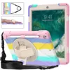 Coque de Protection robuste pour iPad 10.2 10.9 Air4 iPad 9.7 2017 2018 Mini 4 5, housse colorée robuste, étui pour tablette sûr pour enfants