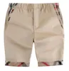 INS Kinder-Shorts, Jungenkleidung, Mittelhose, einfarbiges Design, Jungen-Sommer-Cargohose aus 100 % Baumwolle