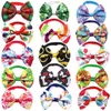 wholesale Pet Dog Apparel Bowties Neckties Fruit Style Ribbon Small Cat Adjustable Strap Bow Tie Summer Supplies