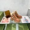 2022 Fashion Superstar Ladies Short Boots Stampati Casual Desert Shoes in pelle Classic Outdoor Tacchi alti Taglia 35-42