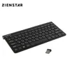 Zienstar Rus Slim 24G Kablosuz Klavye Fare Combo MacBook Dizüstü TV Kutusu Bilgisayar PC Smart Ile USB Alıcı 2106105547076