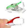 Partij Gunst Bindende Klem Housecheping Plastic Wonder Clips Houder voor DIY Patchwork Stof Craft Naaien Breien 9 kleuren