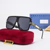 Tasarımcı güneş gözlüğü Kadın Gözlükler Dış Mekan Shades PC Çerçevesi Moda Klasik Bayan Güneş gözlükleri Kadın ve erkekler için Aynalar Kutulu Lüks Güneş Gözlüğü