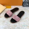 고품질 여성 여름 고무 샌들 비치 슬라이드 패션 스 캔버스 슬리퍼 실내 신발 크기 EUR 35-42 상자 2021