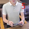Koreaanse versie van de zelf-teelt katoen en linnen herenhemd halfsluiting zomer trend 210420