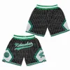 Jarius 'G-Baby' Basketball-Shorts für Herren, Evans Kekambas Hardball Movie-Hose, inklusive Duffy's Patch, genäht, Größe S-XXL