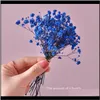 Wreaths Festive Party Supplies Garden20Cm Natural Plant Dried Flowers Gypsophila Miniature Immortal Bouquet For Creative Handmade Home Decor