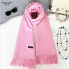 Floraler Vogel bedruckter Damenmode langer Schal und Schal weibliches Modedesign Hijab Bufanda